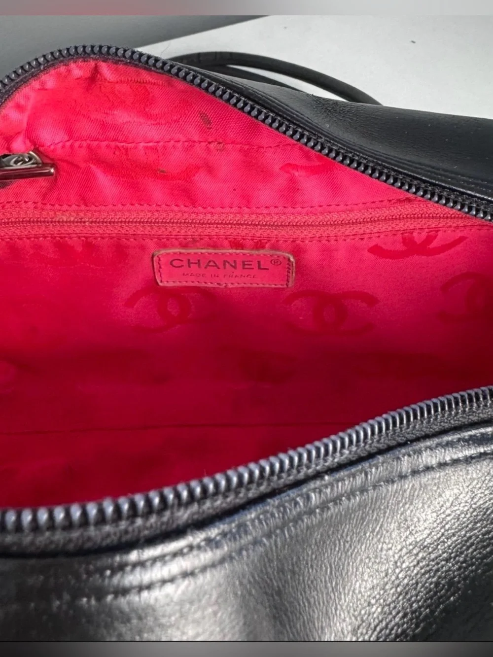 Chanel Cambon Bowler reporter Bag classic flap mini